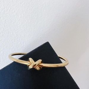 MVMT Gold Knot Twist Cuff